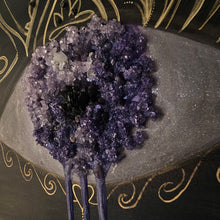Load image into Gallery viewer, Soul’s Eye Resin Artwork – Crystal Eye for Healing &amp; Protection