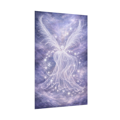 Archangel Jeremiel – Fine Art Print | Angel of Insight, Life Review & Spiritual Clarity