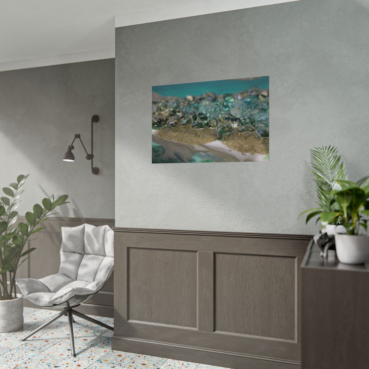 Dioptase Fine Art Print - Elegance