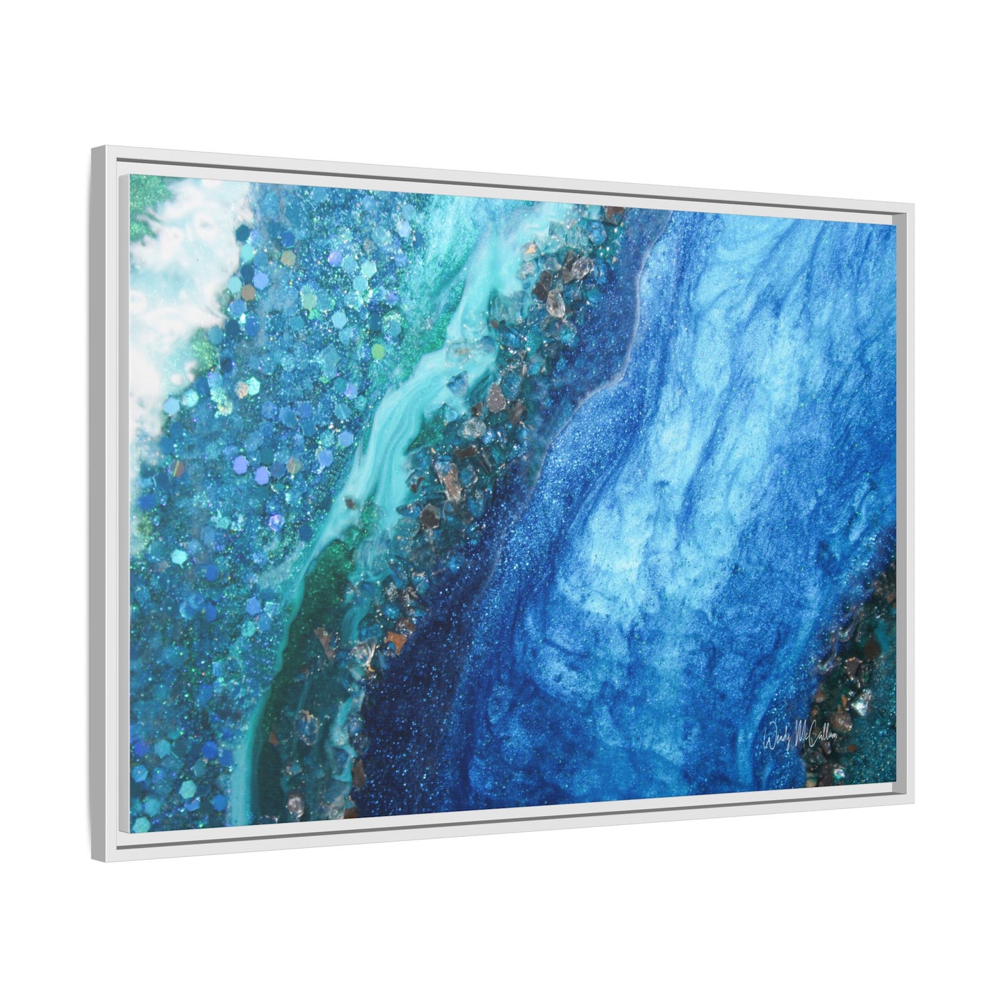 Elucidation Framed Print - Opulence