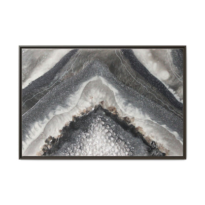Grey Moonstone Framed Print - Splendour