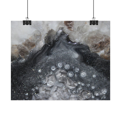 Grey Moonstone Fine Art Print - Elegance