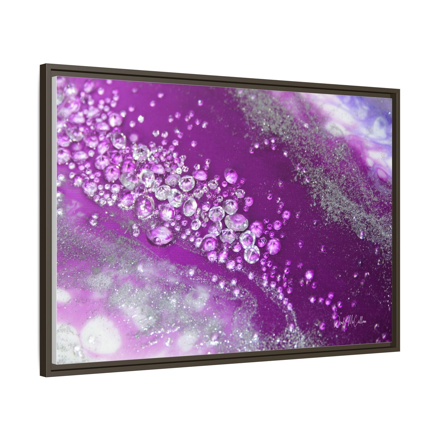 Amethyst Dreams Framed Print - Grace