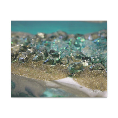 Dioptase Canvas Wall Art - Elegance