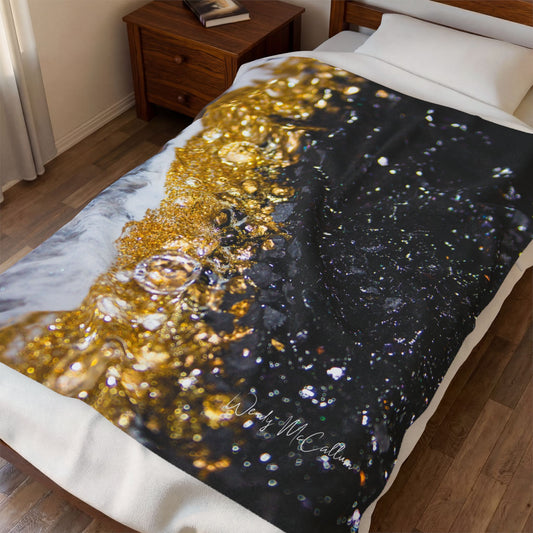 Alchemy Grace - Velveteen Plush Blanket