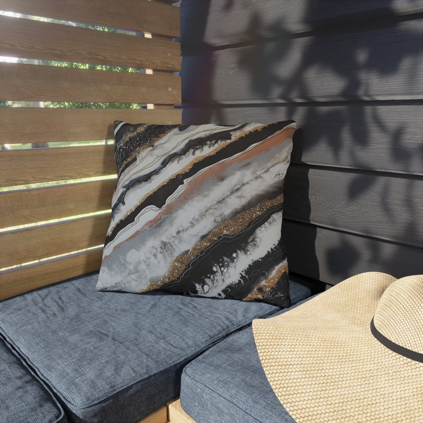 Alchemy Splendour Outdoor Pillow - Patio Cushion