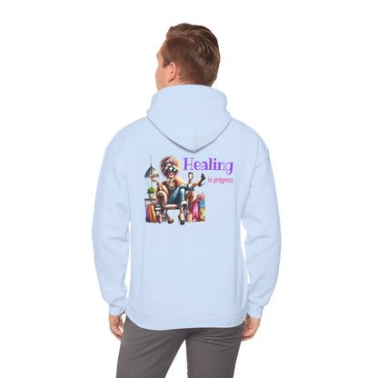 Healing in Progress – Strong Woman Empowerment Hoodie