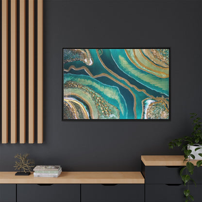 Dioptase Framed Print - Splendour