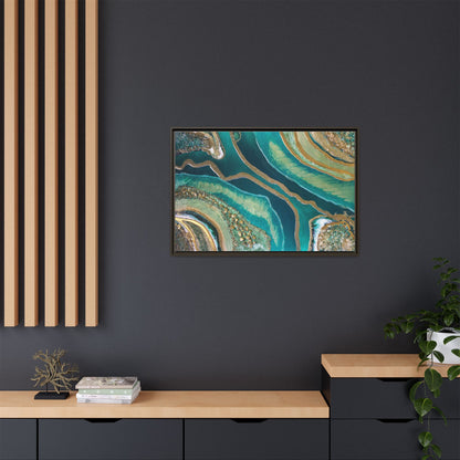 Dioptase Framed Print - Splendour