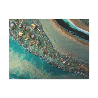 Dioptase Canvas Wall Art - Grace
