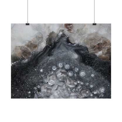 Grey Moonstone Fine Art Print - Elegance