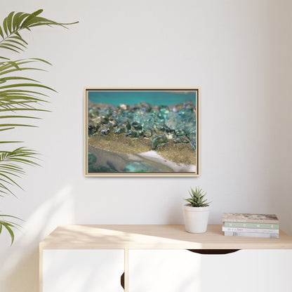 Dioptase Framed Print - Elegance