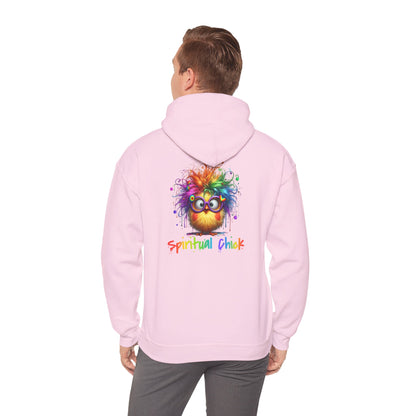 Spiritual Chick – Cute High-Vibe Rainbow Hoodie