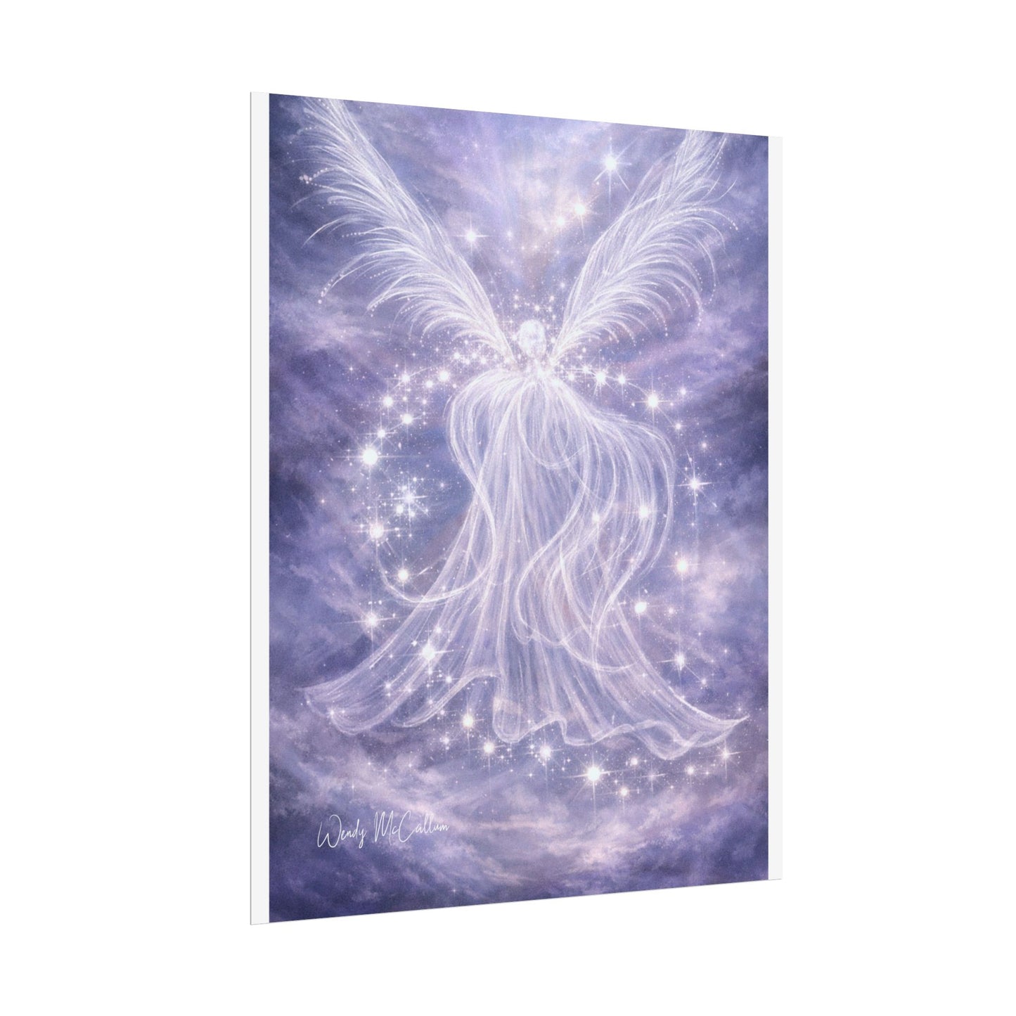 Archangel Jeremiel – Fine Art Print | Angel of Insight, Life Review & Spiritual Clarity
