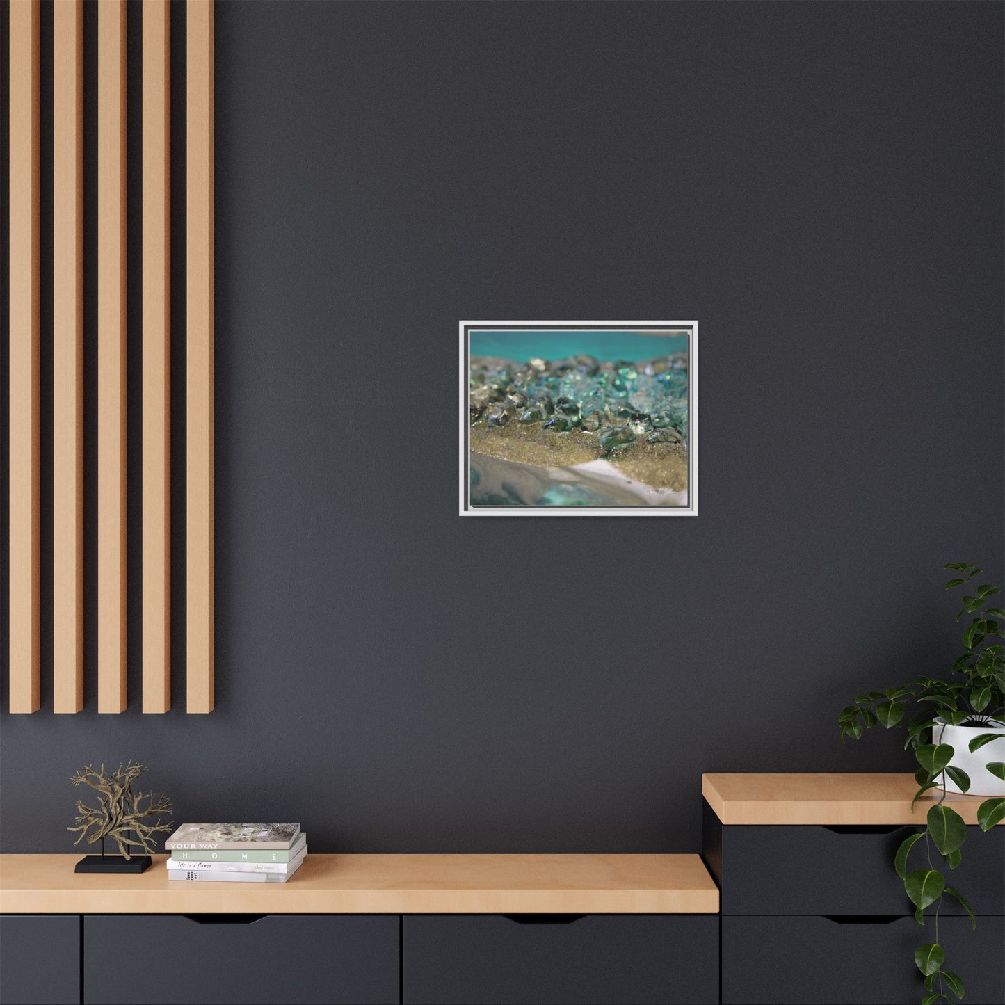 Dioptase Framed Print - Elegance