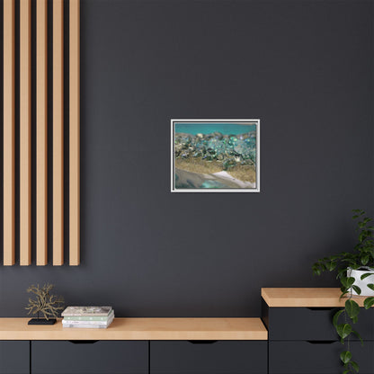 Dioptase Framed Print - Elegance