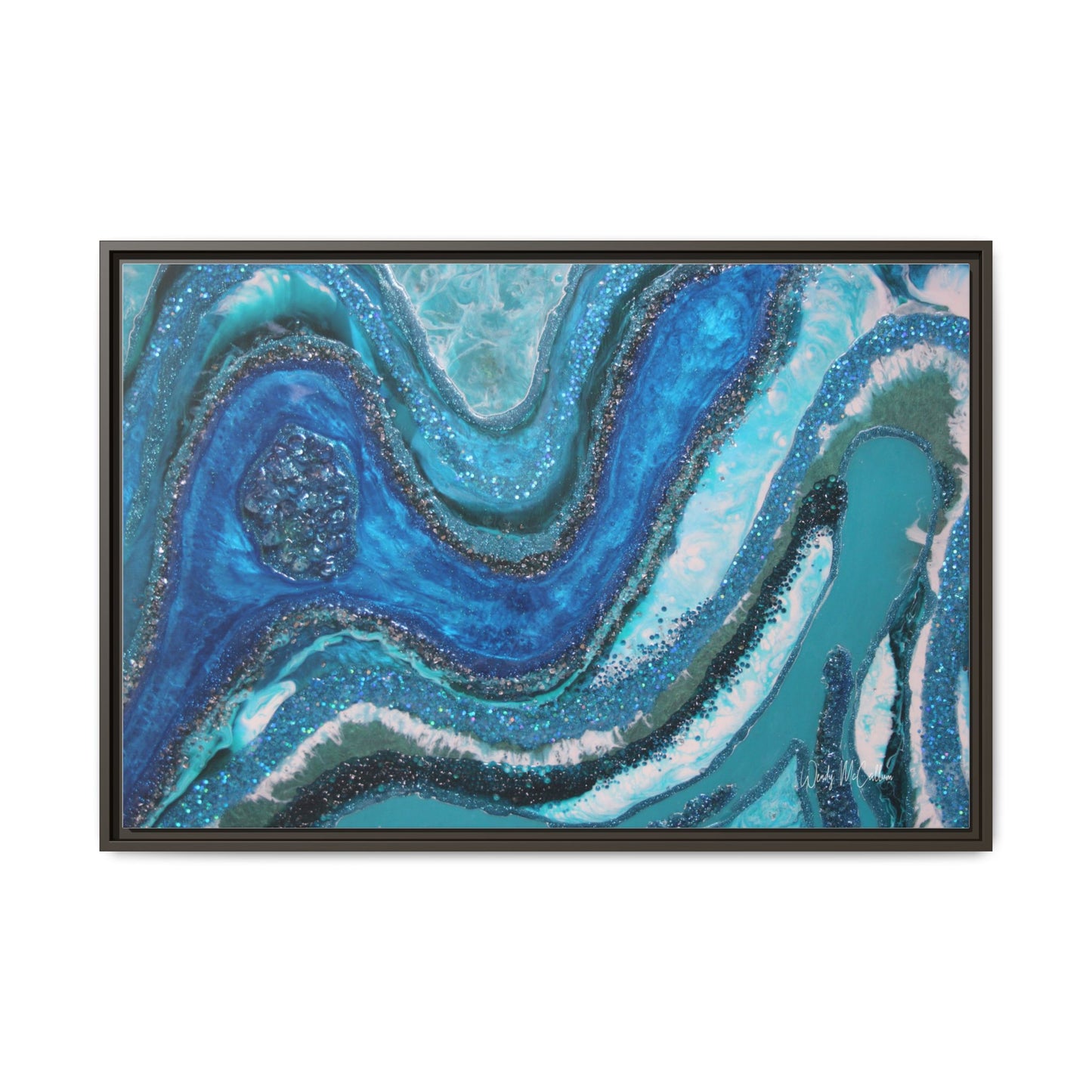 Elucidation Framed Print - Splendour