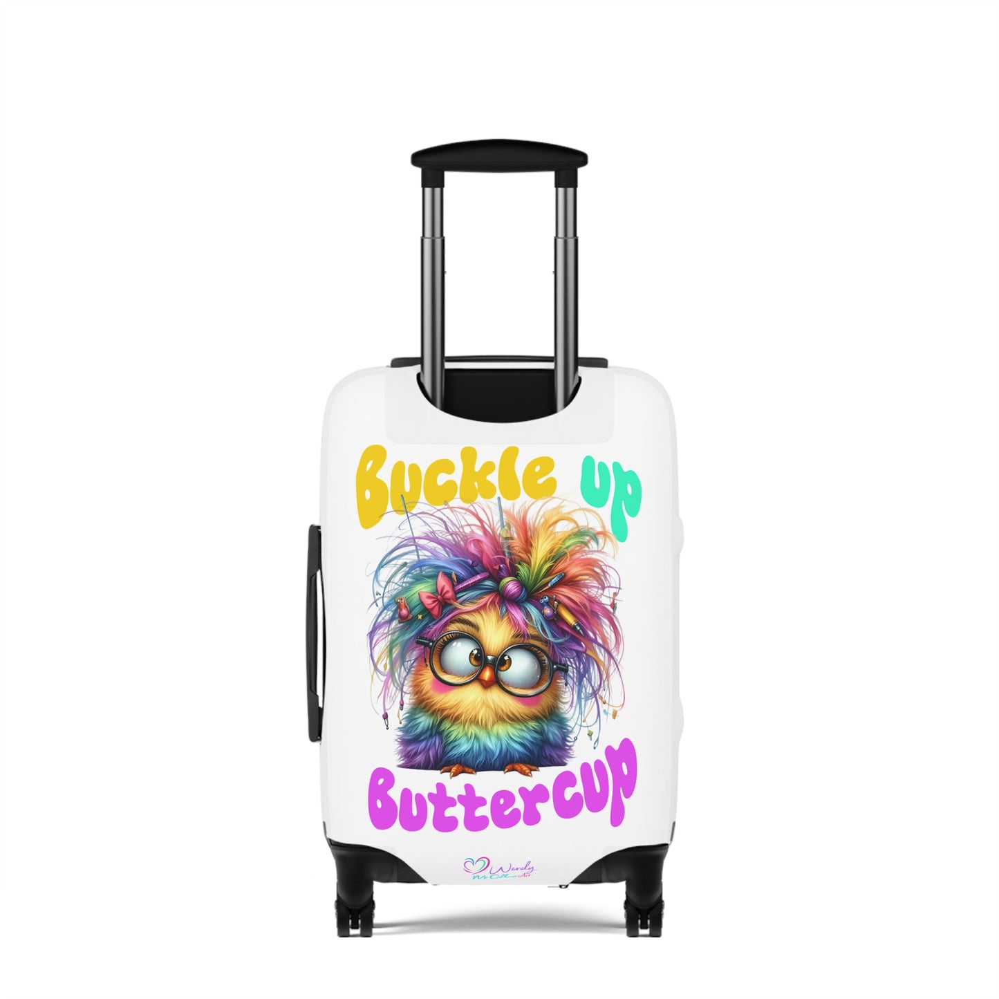 Buckle up Buttercup - Luggage Cover