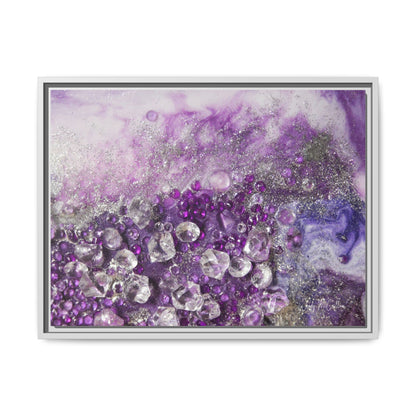 Amethyst Dreams Framed Print - Elegance
