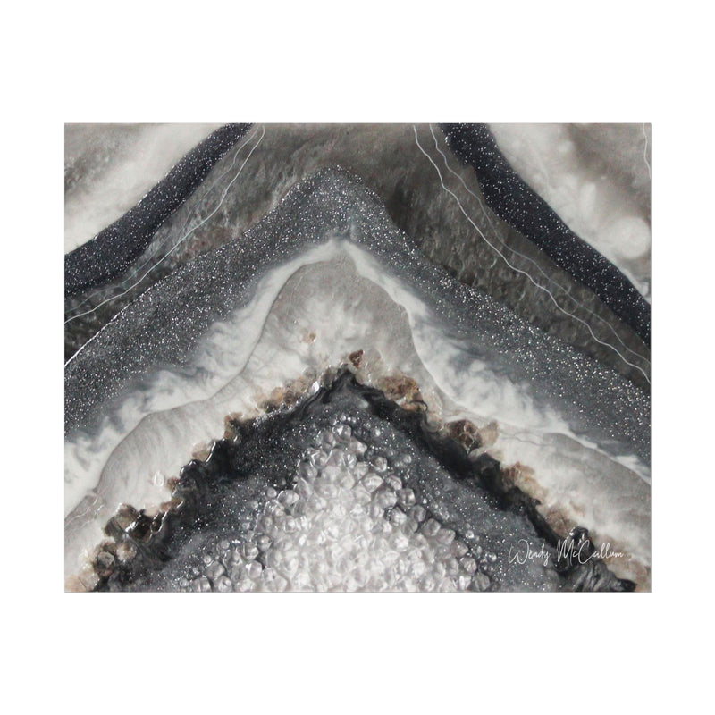 Grey Moonstone Fine Art Print - Splendour