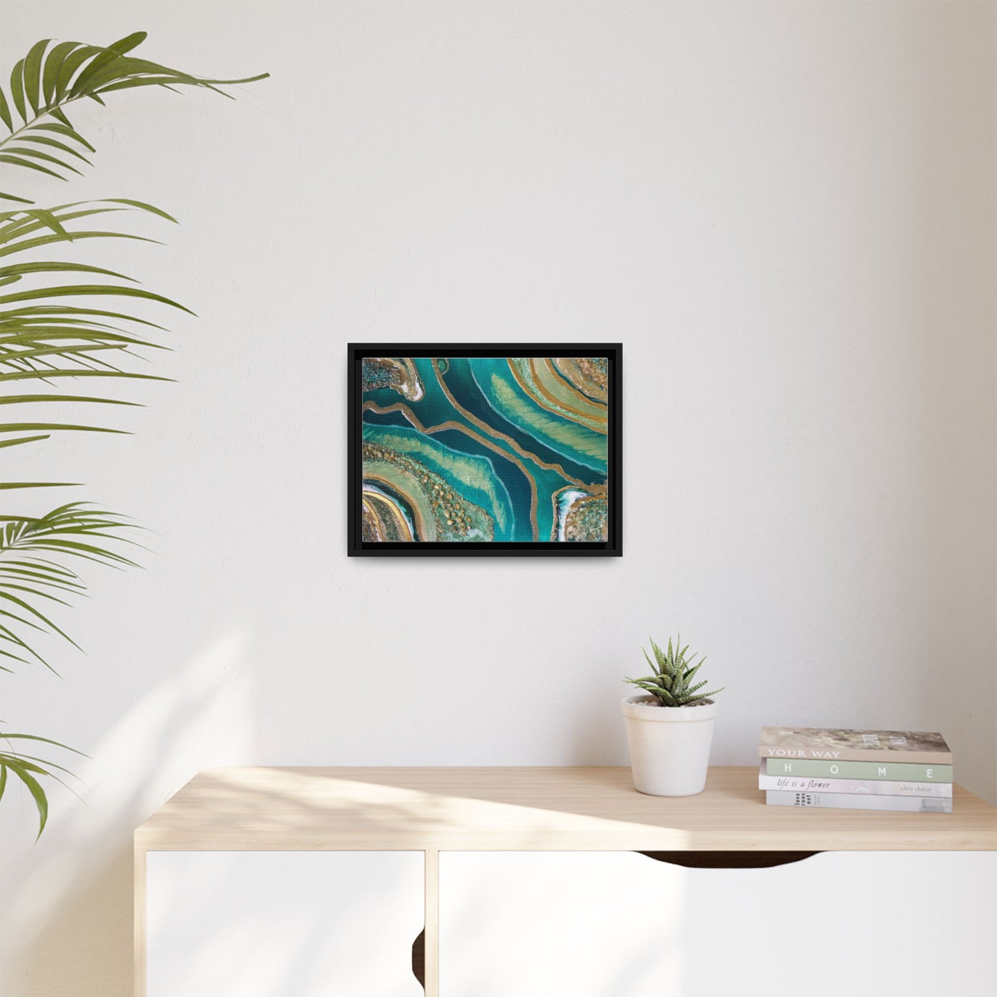 Dioptase Framed Print - Splendour
