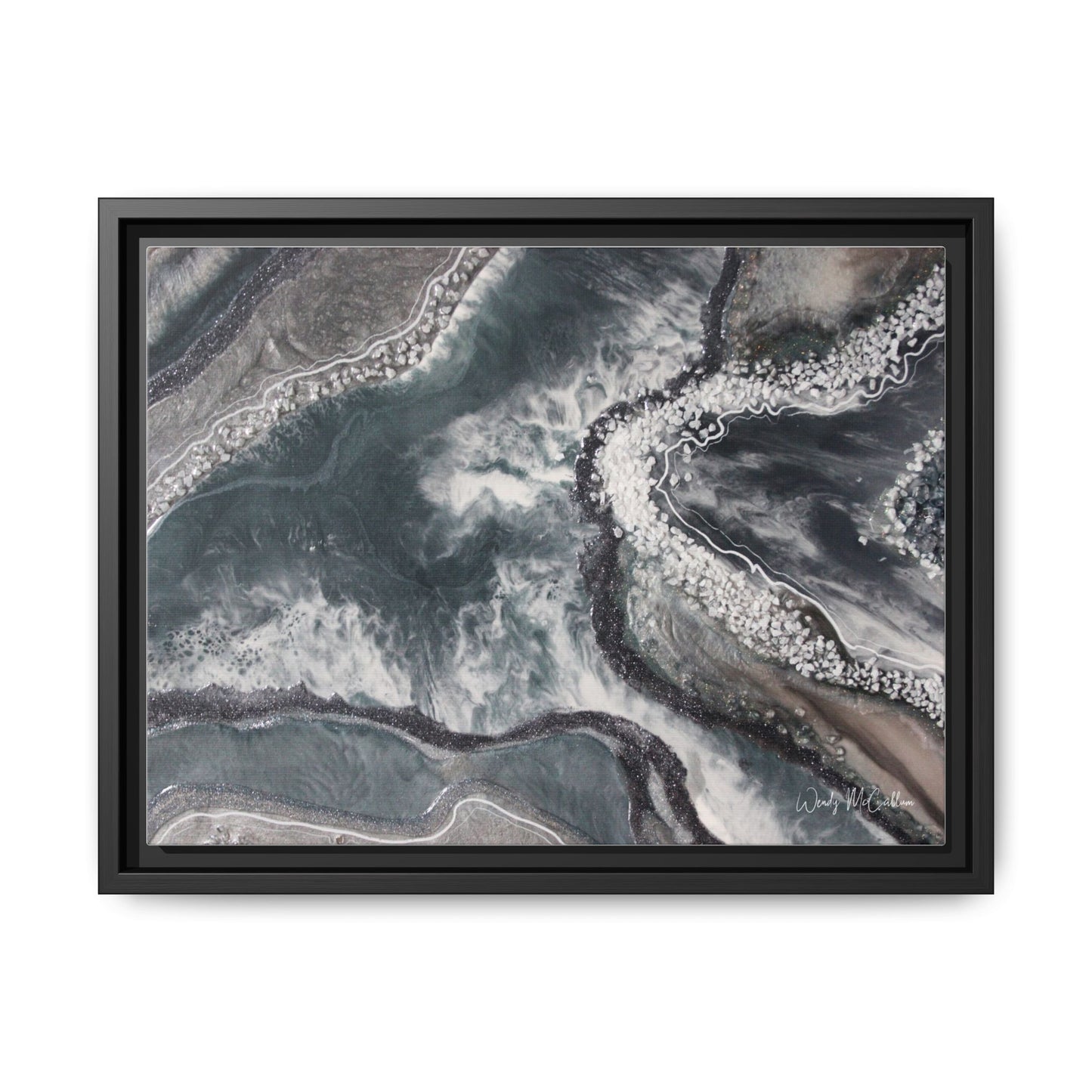 Vista Framed Print - Opulence