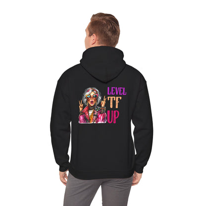LEVEL TF UP – Sassy Empowerment Hoodie