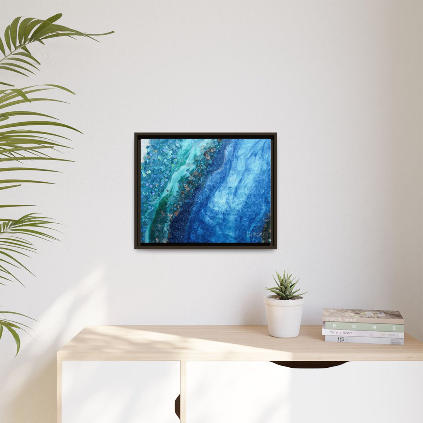 Elucidation Framed Print - Opulence