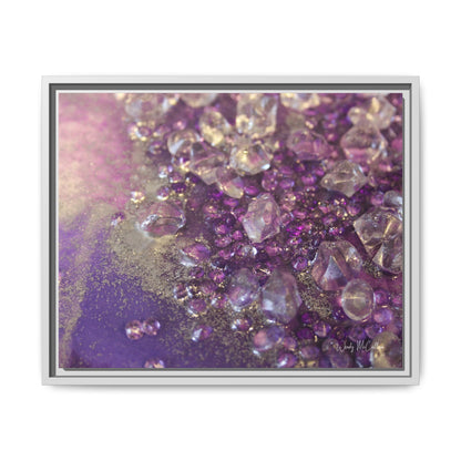 Amethyst Dreams Framed Print - Opulence