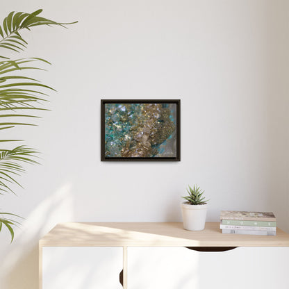 Dioptase Framed Print - Opulence