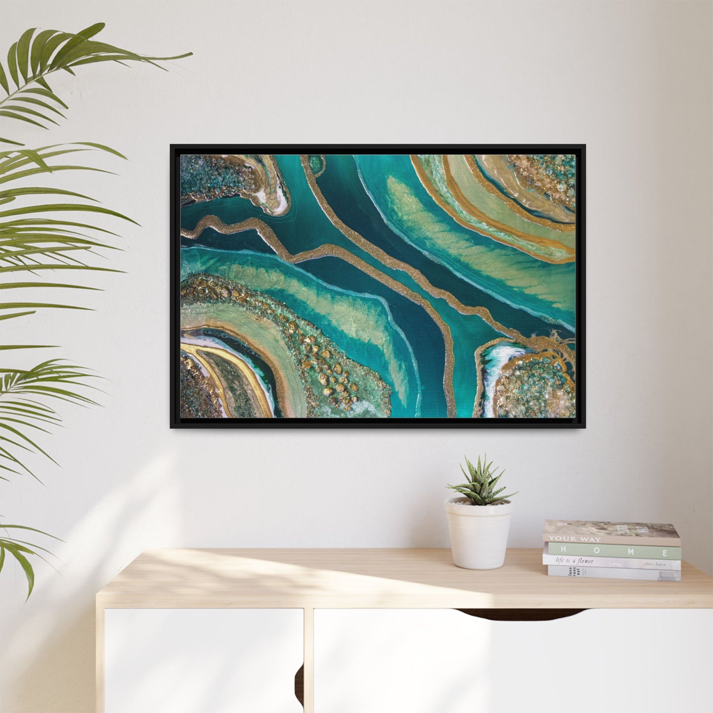 Dioptase Framed Print - Splendour