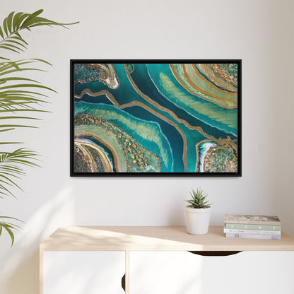 Dioptase Framed Print - Splendour
