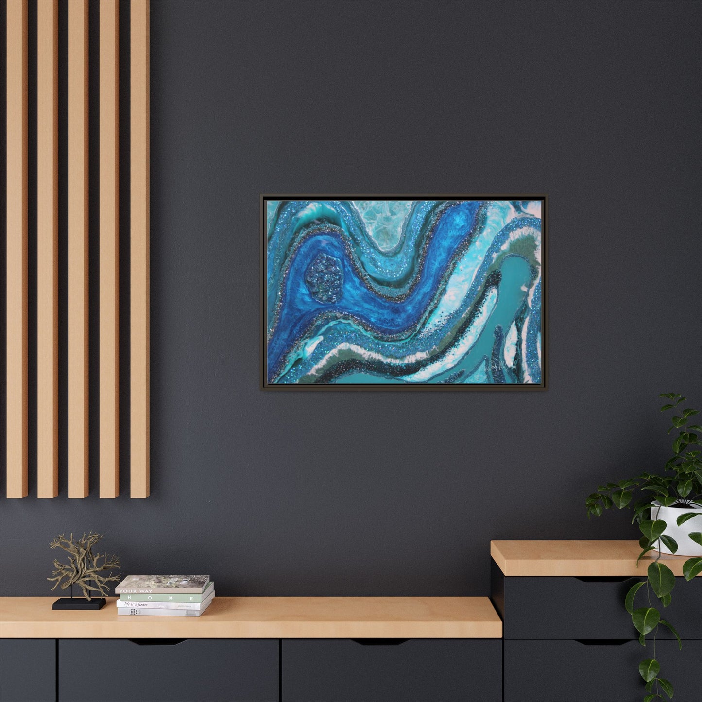 Elucidation Framed Print - Splendour