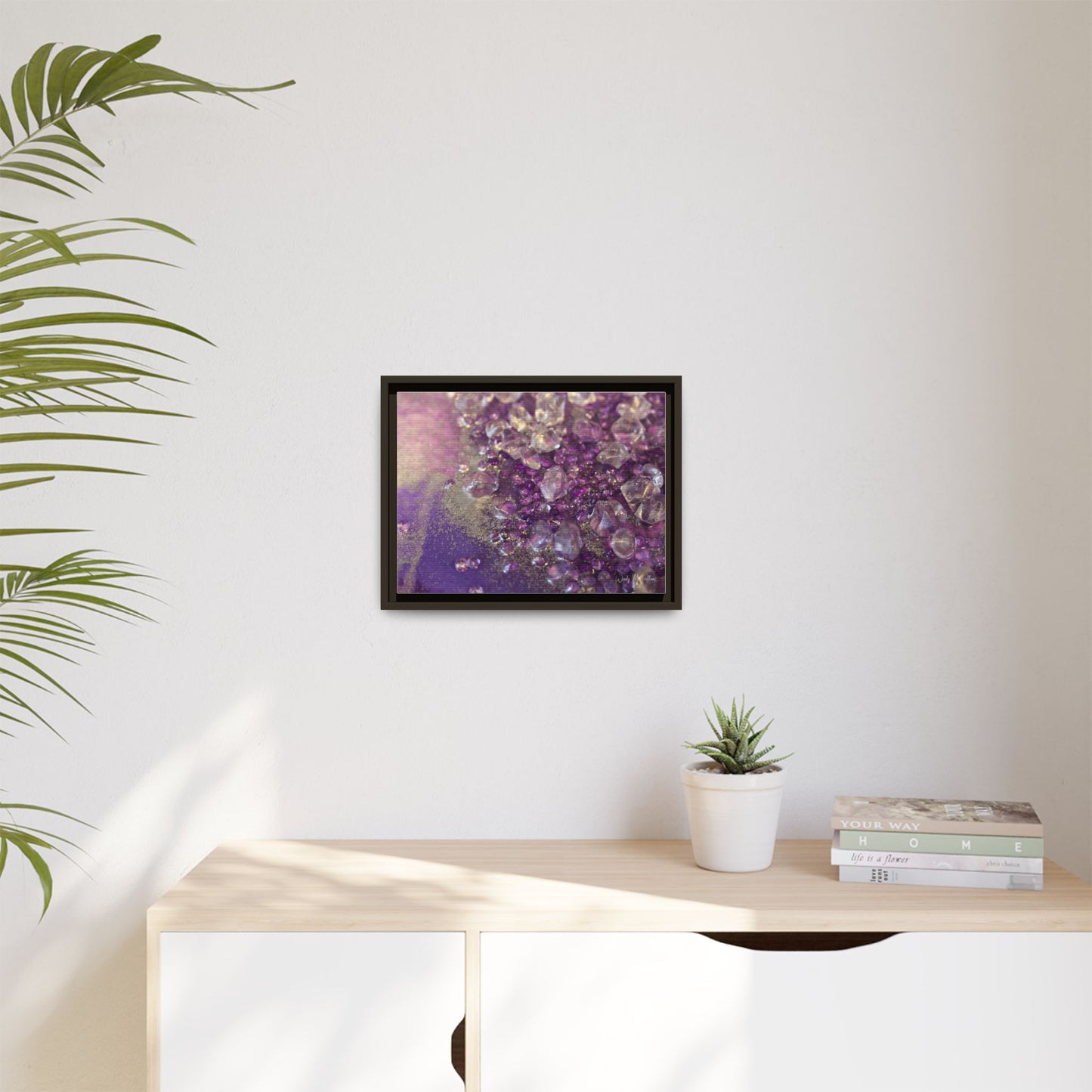 Amethyst Dreams Framed Print - Opulence