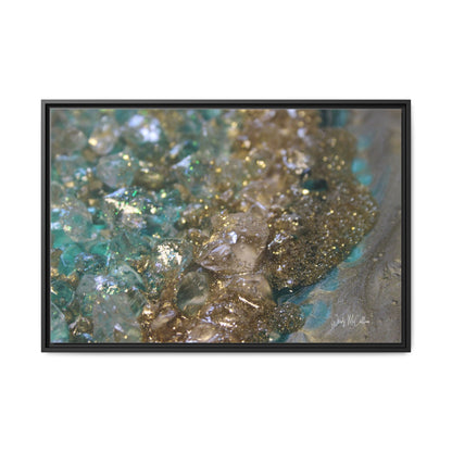 Dioptase Framed Print - Opulence