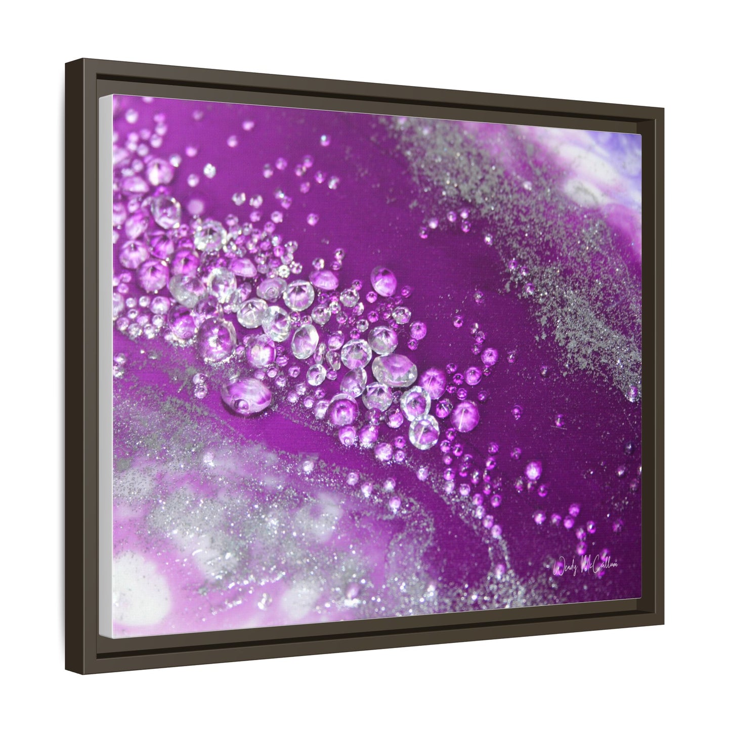 Amethyst Dreams Framed Print - Grace