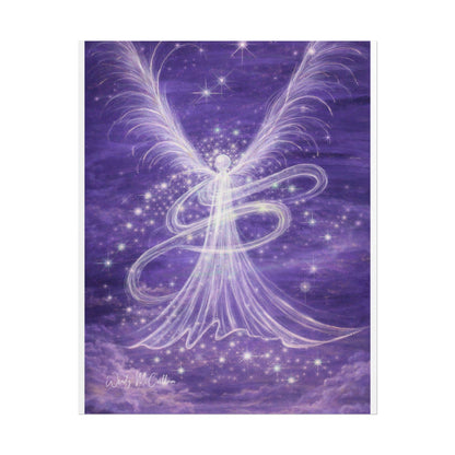 Archangel Zadkiel – Abstract Angel Fine Art Print Compassion, Forgiveness, Transformation