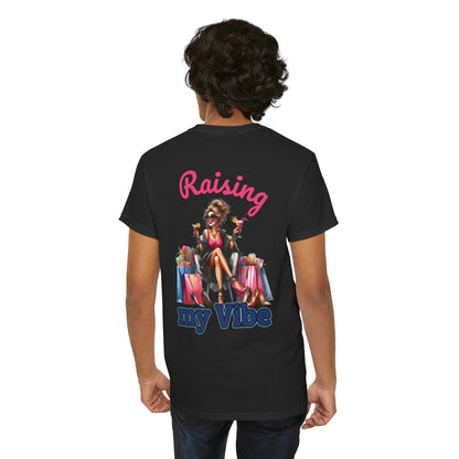 Raising My Vibe – Cool & Sophisticated Lady Graphic T-Shirt
