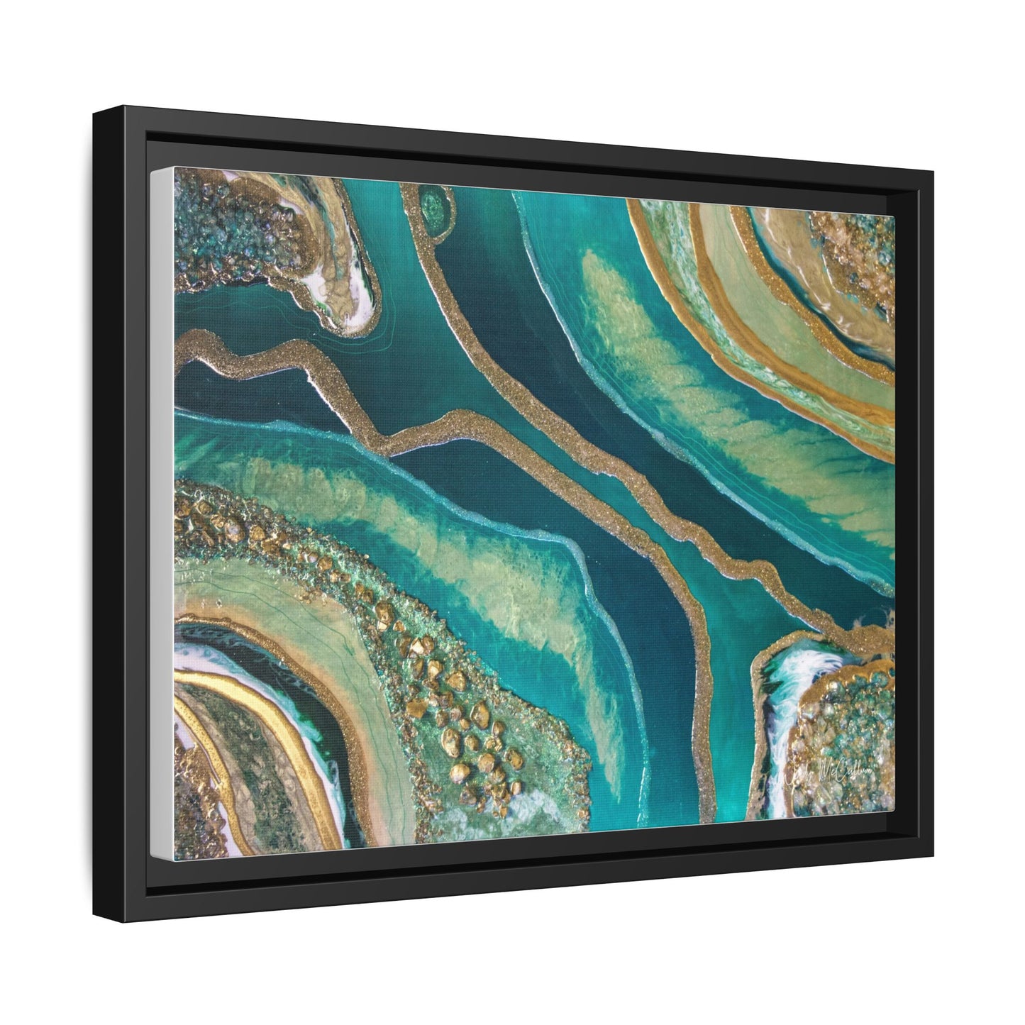 Dioptase Framed Print - Splendour