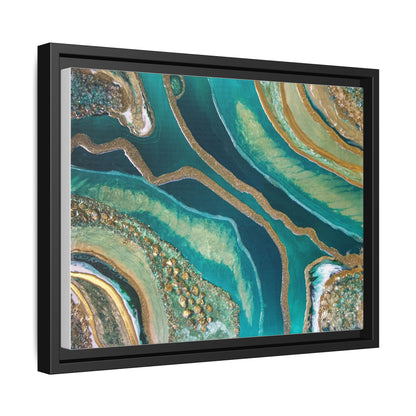 Dioptase Framed Print - Splendour