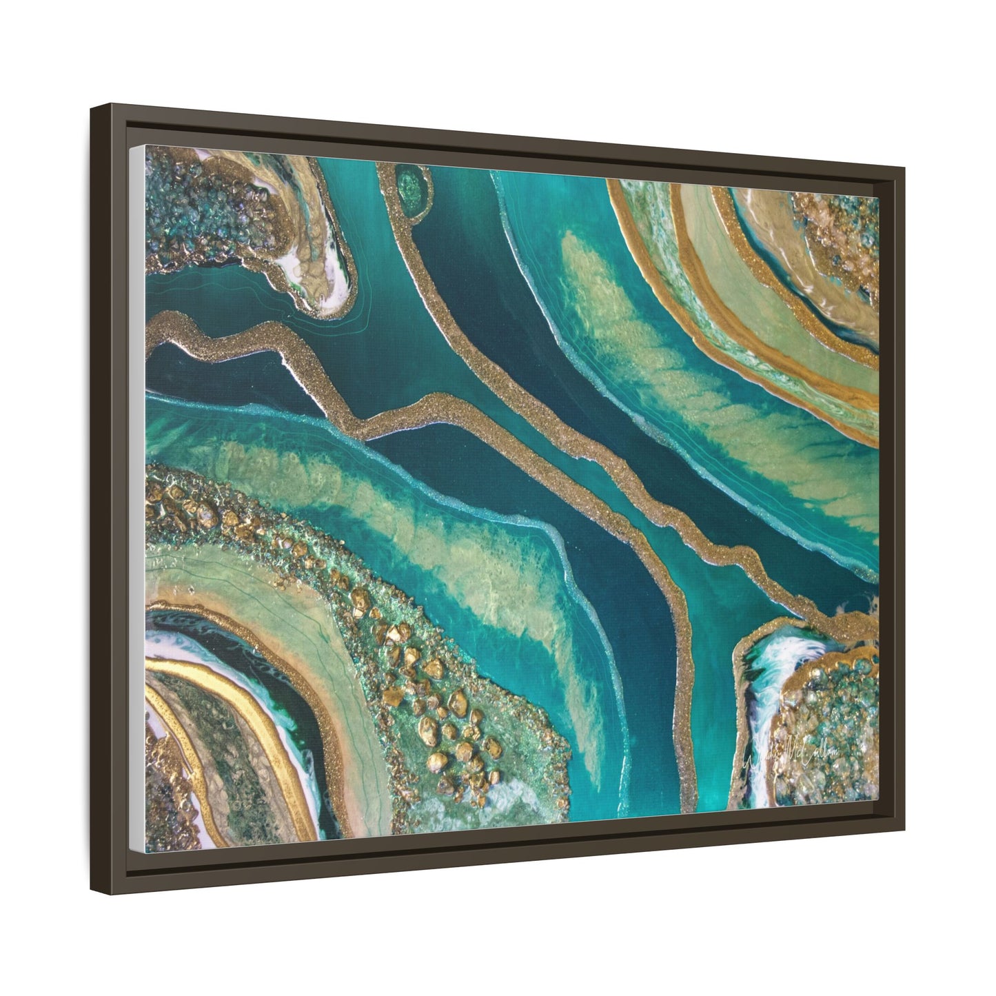 Dioptase Framed Print - Splendour