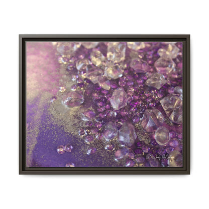 Amethyst Dreams Framed Print - Opulence