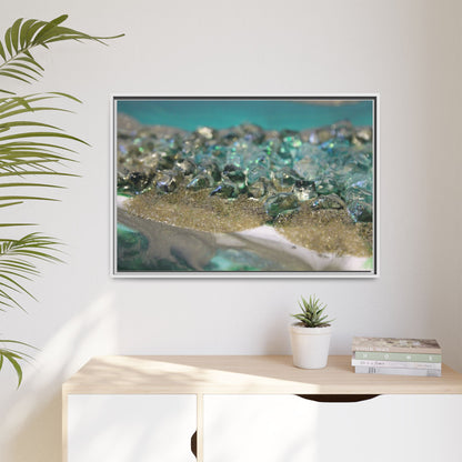 Dioptase Framed Print - Elegance