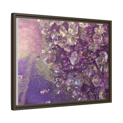 Amethyst Dreams Framed Print - Opulence