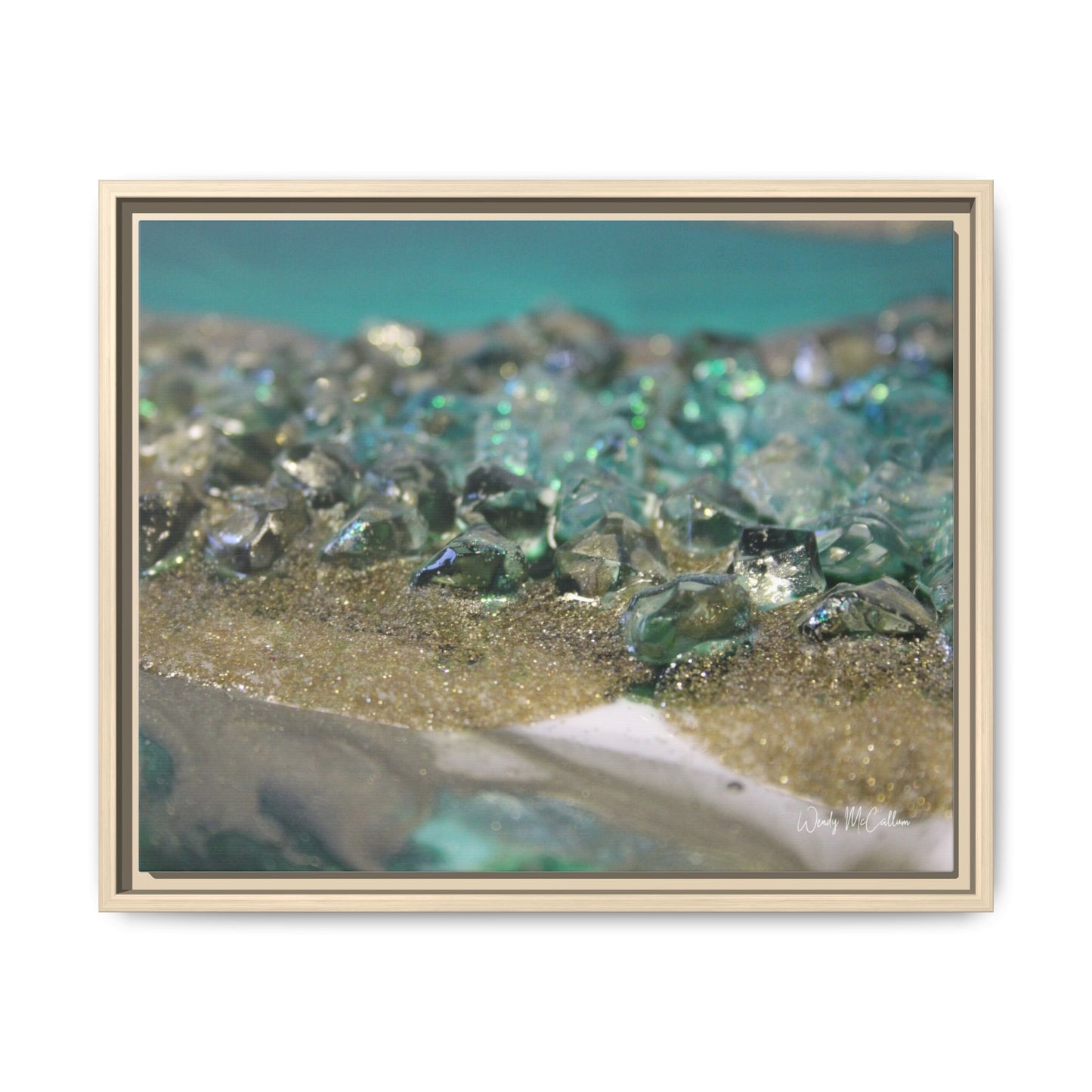 Dioptase Framed Print - Elegance