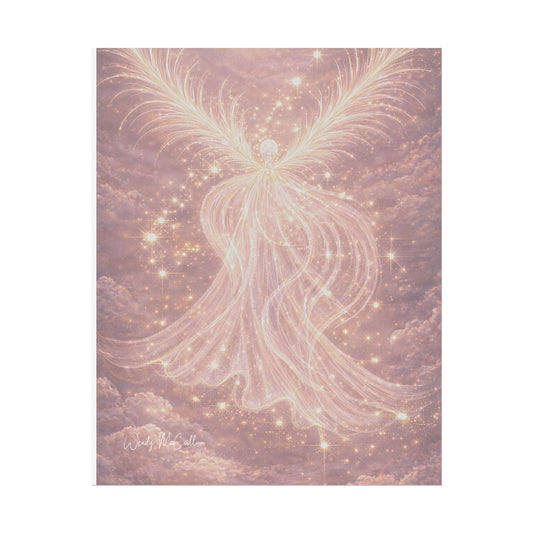 Archangel Chamuel – Fine Art Print | Angel of Love, Peace & Emotional Healing