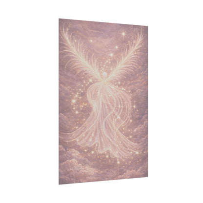 Archangel Chamuel – Fine Art Print | Angel of Love, Peace & Emotional Healing