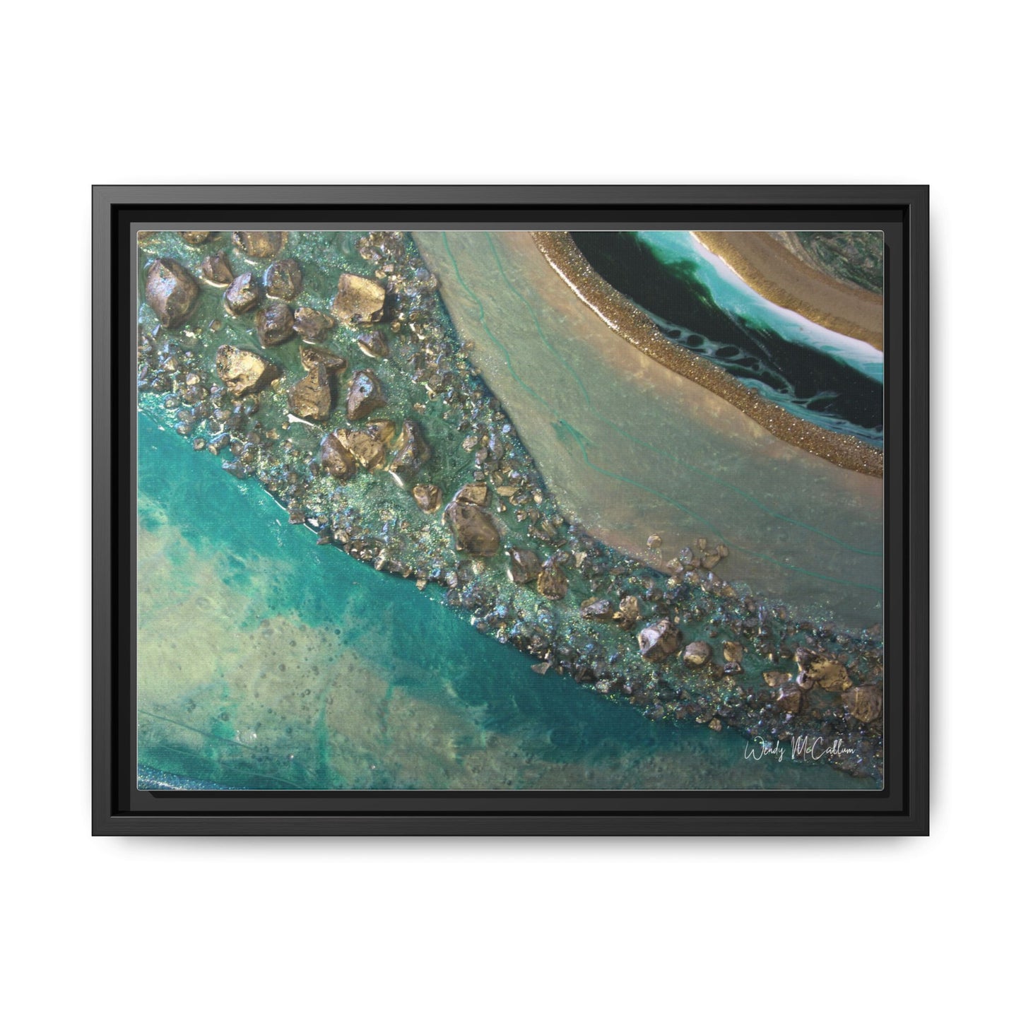 Dioptase Framed Print - Grace