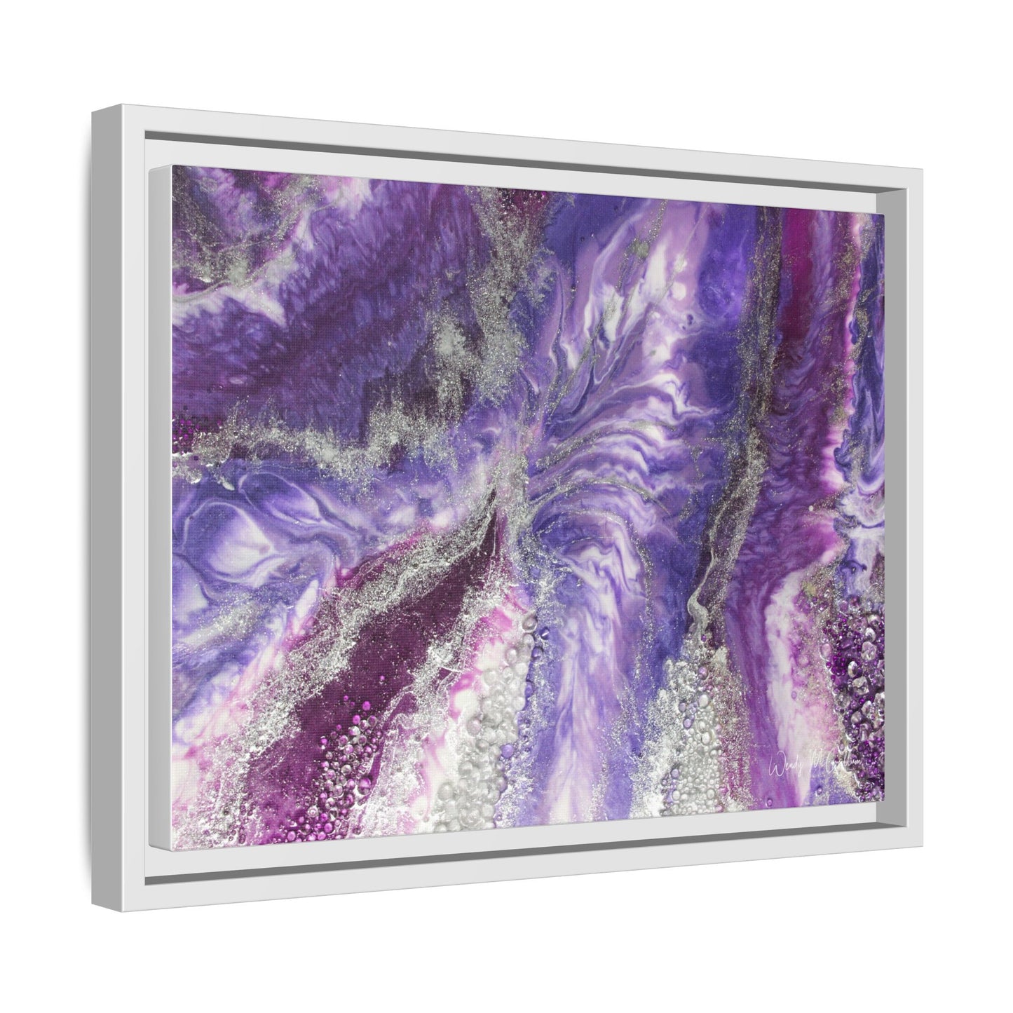 Amethyst Dreams Framed Print - Splendour