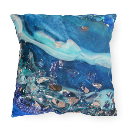 Elucidation Elegance Outdoor Pillow - Patio Cushion